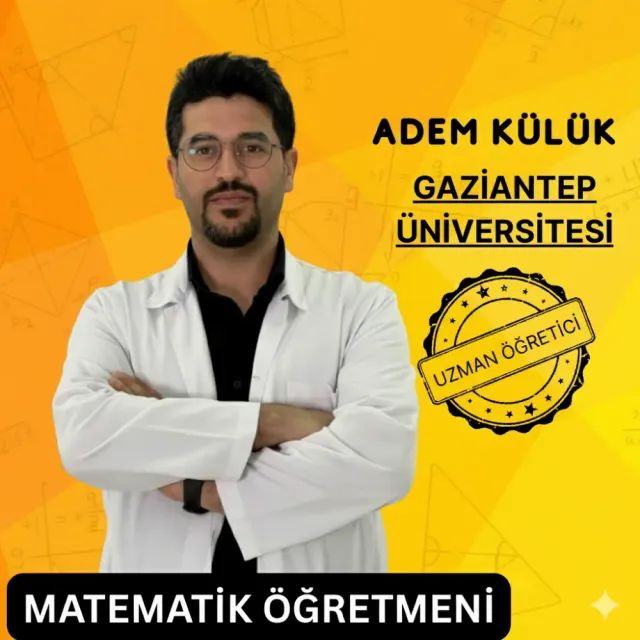 Adem Külük - 15 yıllık deneyimli matematik öğretmeni